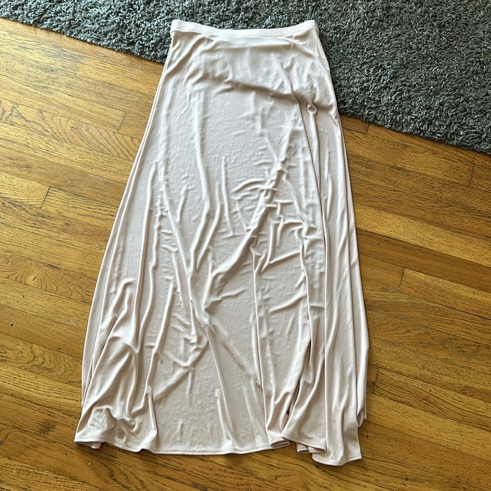 FREE PEOPLE Women's Dusty Dogwood Smoke & Mirrors Pull On Faux Wrap Skirt XS - Picture 13 of 15
